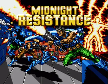 Midnight Resistance screen shot title